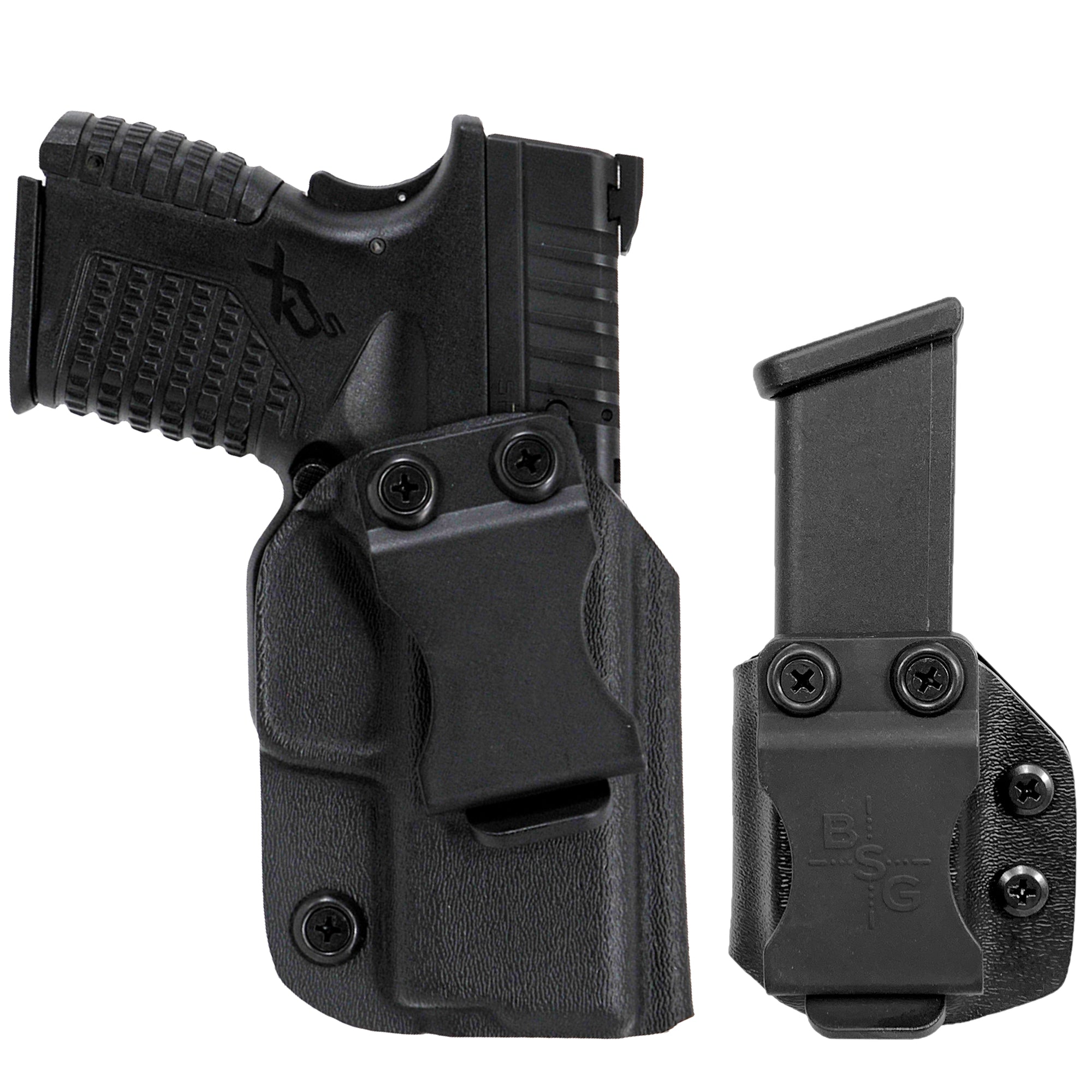 Springfield XD-S 3.3'' IWB Kydex Holster & Mag Pouch Combo