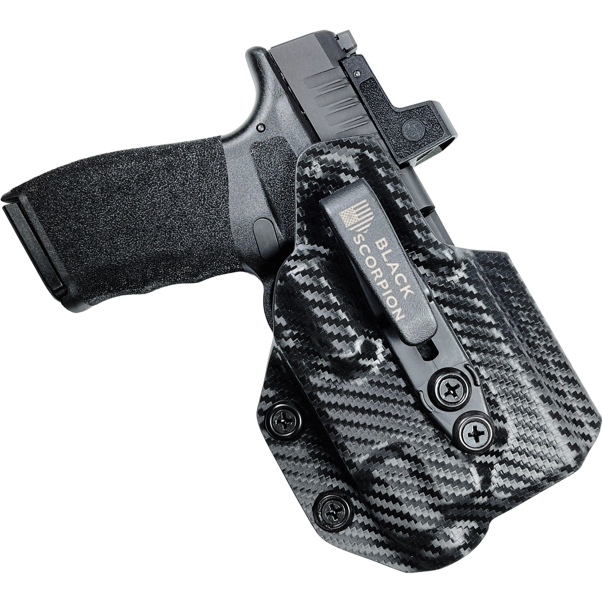 Black Scorpion Outdoor Gear Springfield Armory Hellcat OSP IWB Kydex Holster Right Hand Carbon Fiber HC11-IWB01-SCOHELLCAT-CFRH