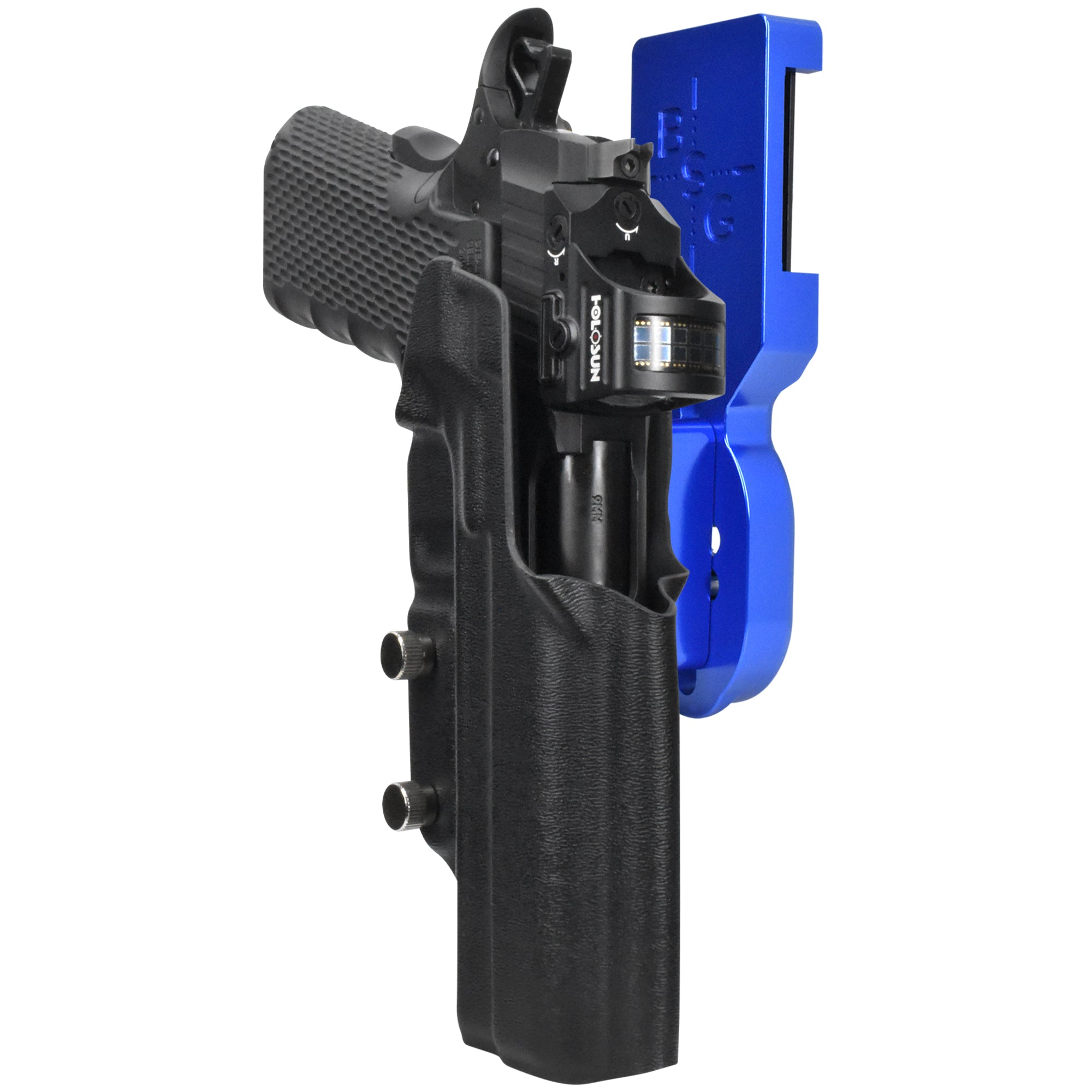 Stealth Arms 1911 Platypus Pro Heavy Duty Competition Holster in Blue / Black