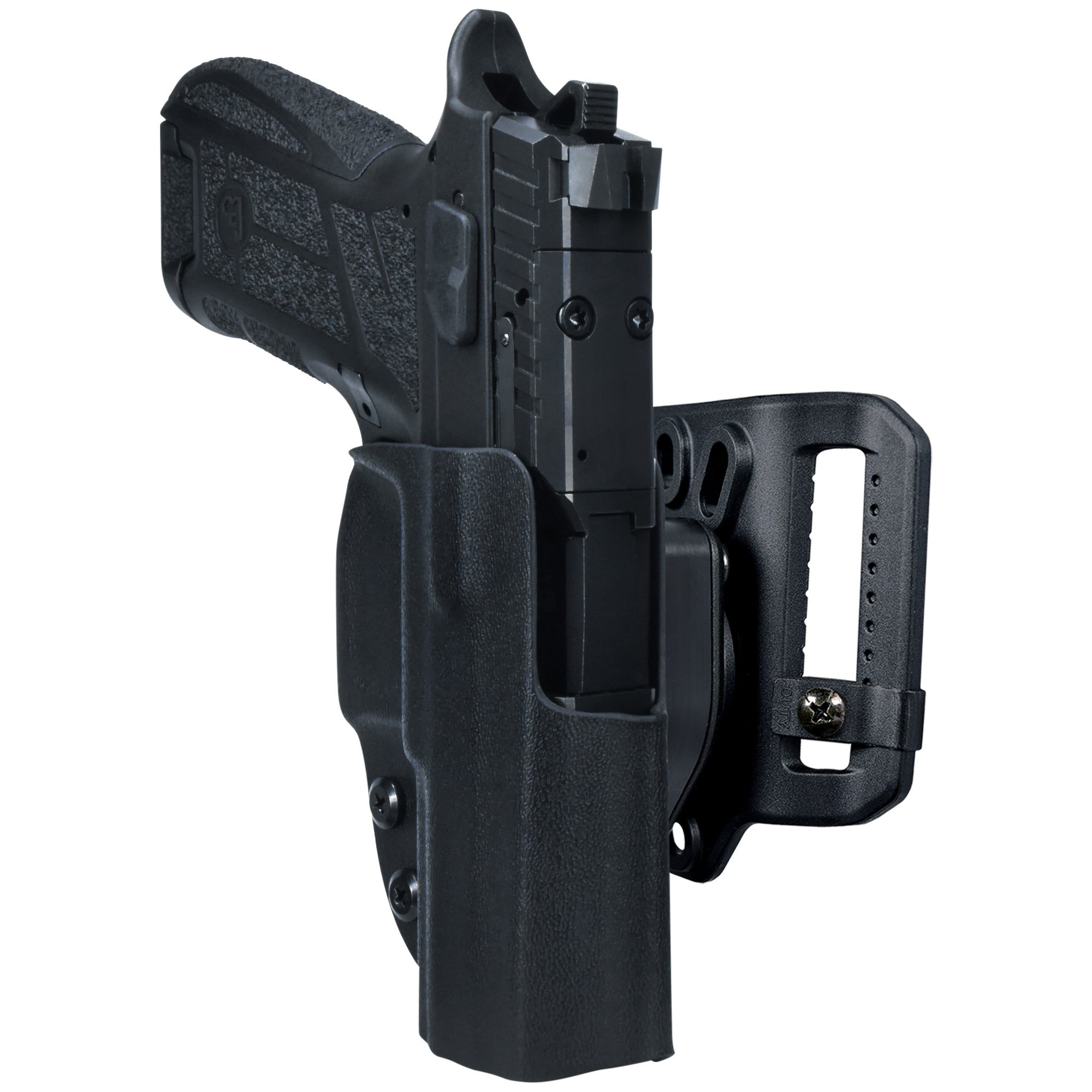 CZ P-09 C Nocturne Quick Release Belt Loop Holster in Black