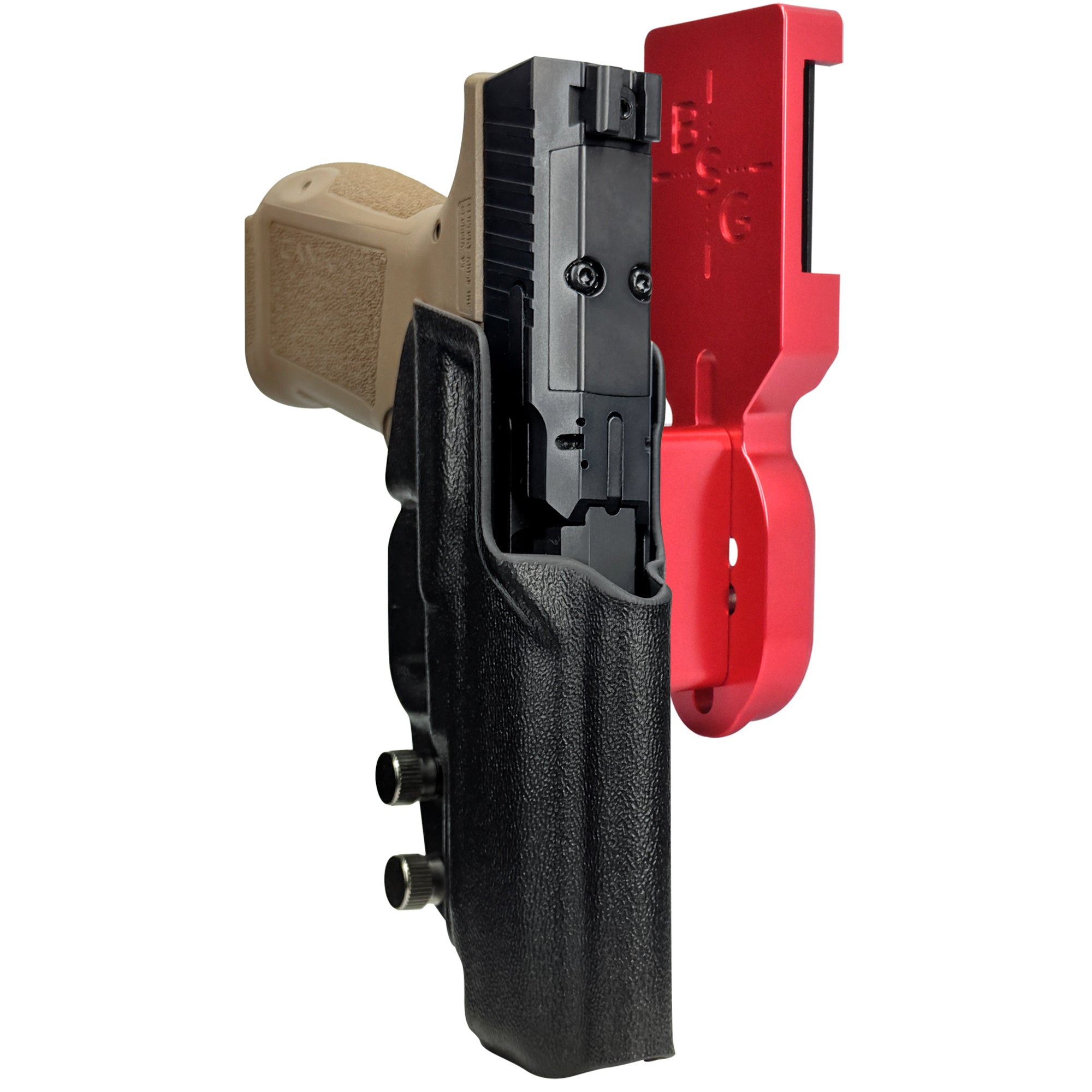 Canik METE MC9LS Pro Heavy Duty Competition Holster in Red / Black