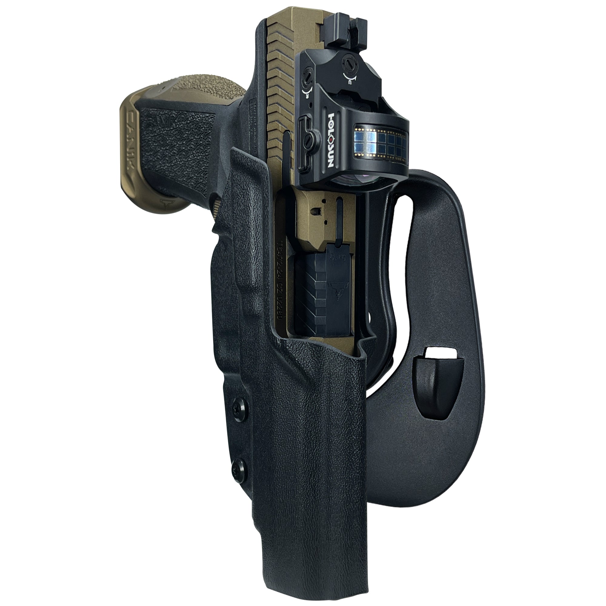 Canik TTI Combat OWB Paddle Holster in Black