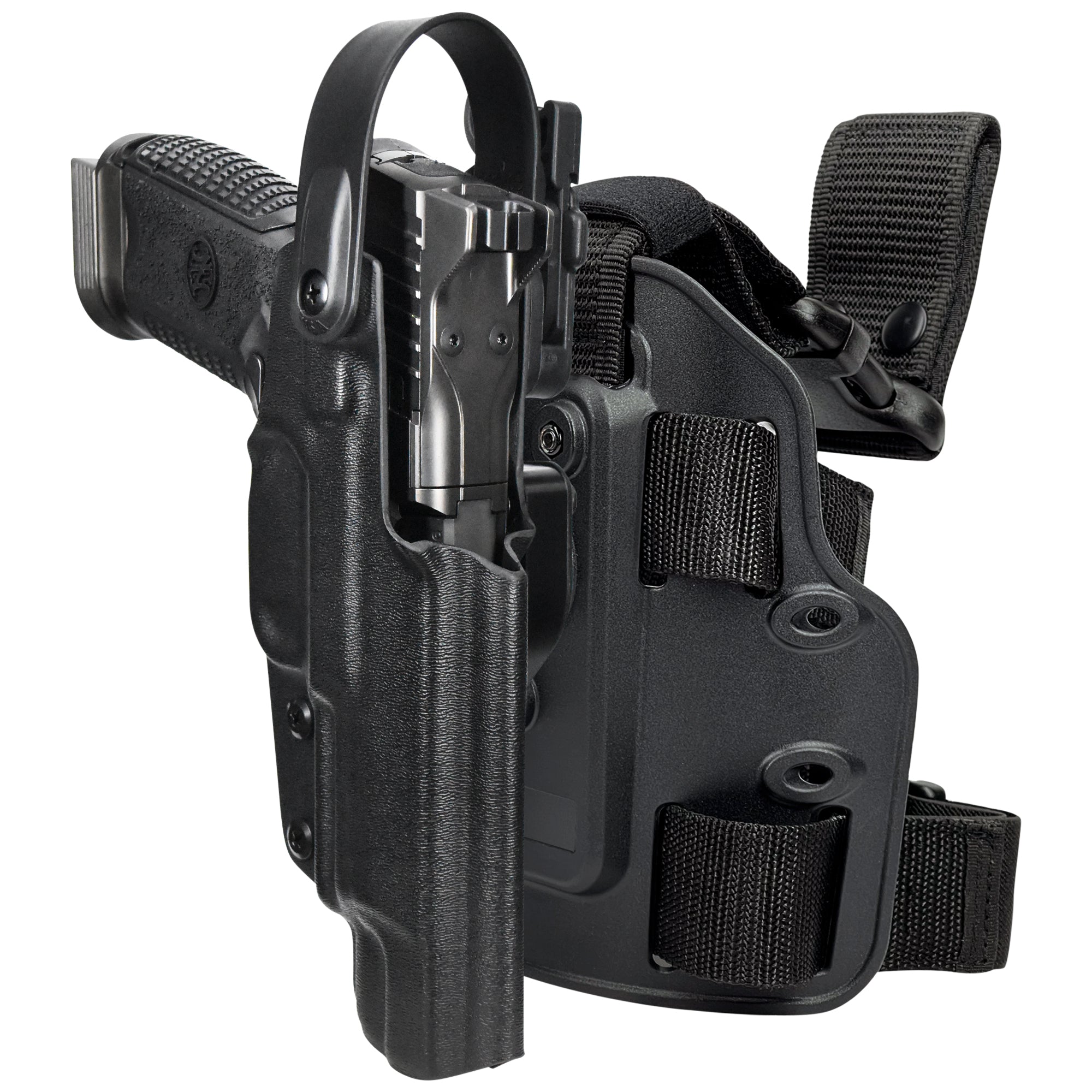 FN 509 LS Edge Level II Quick Release Duty Drop Leg Holster