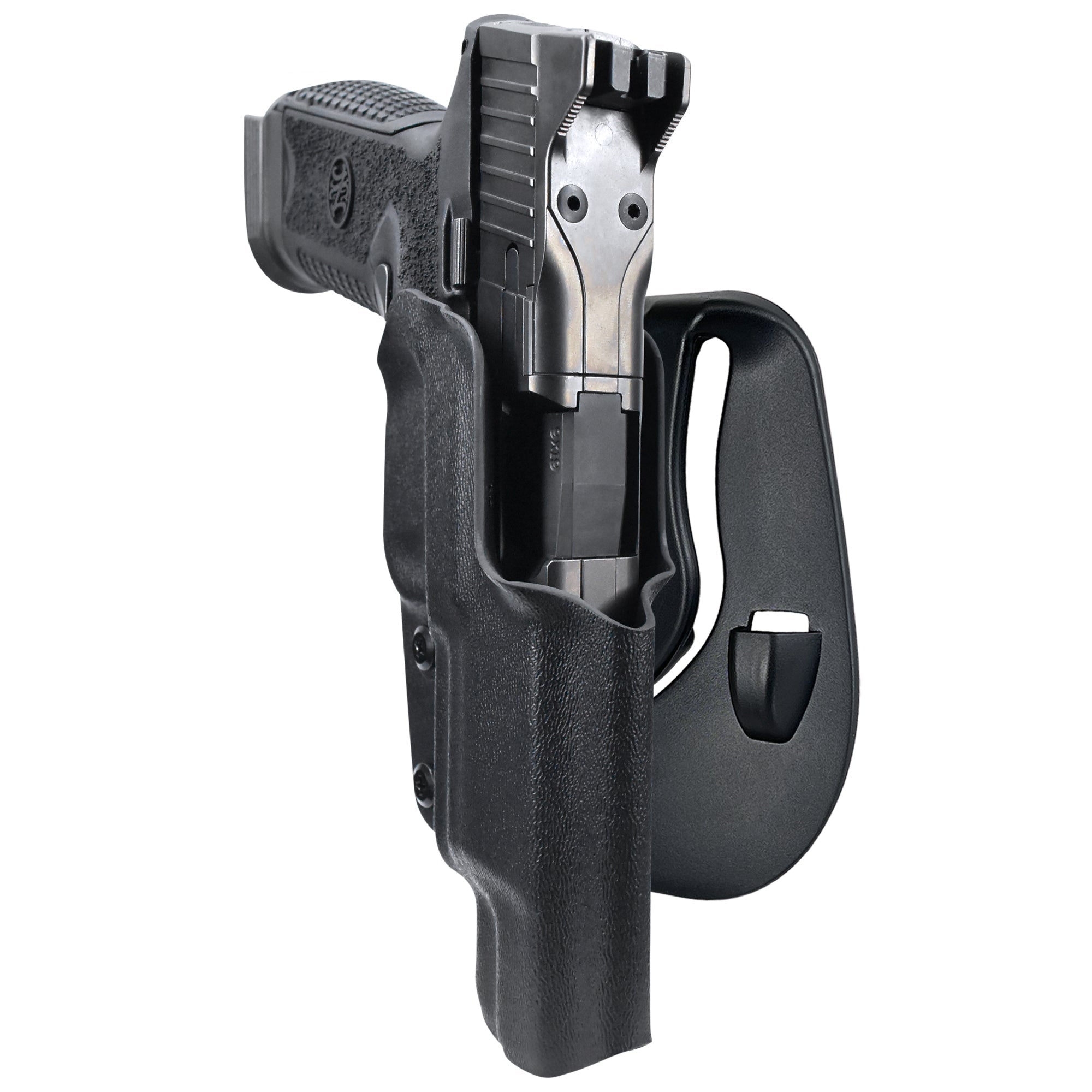 FN 509 LS Edge OWB Paddle Holster in Black