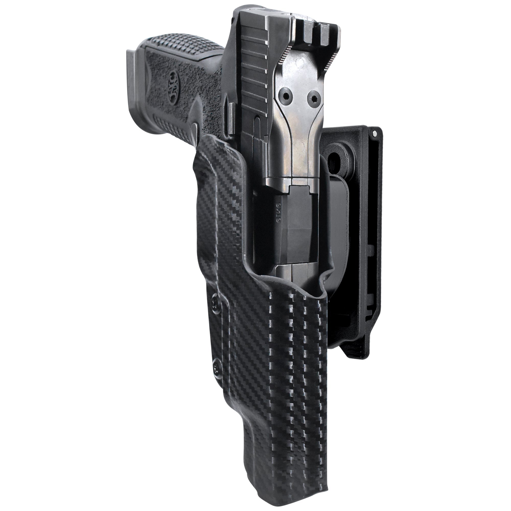 FN 509 LS Edge Quick Release IDPA Holster in Carbon Fiber