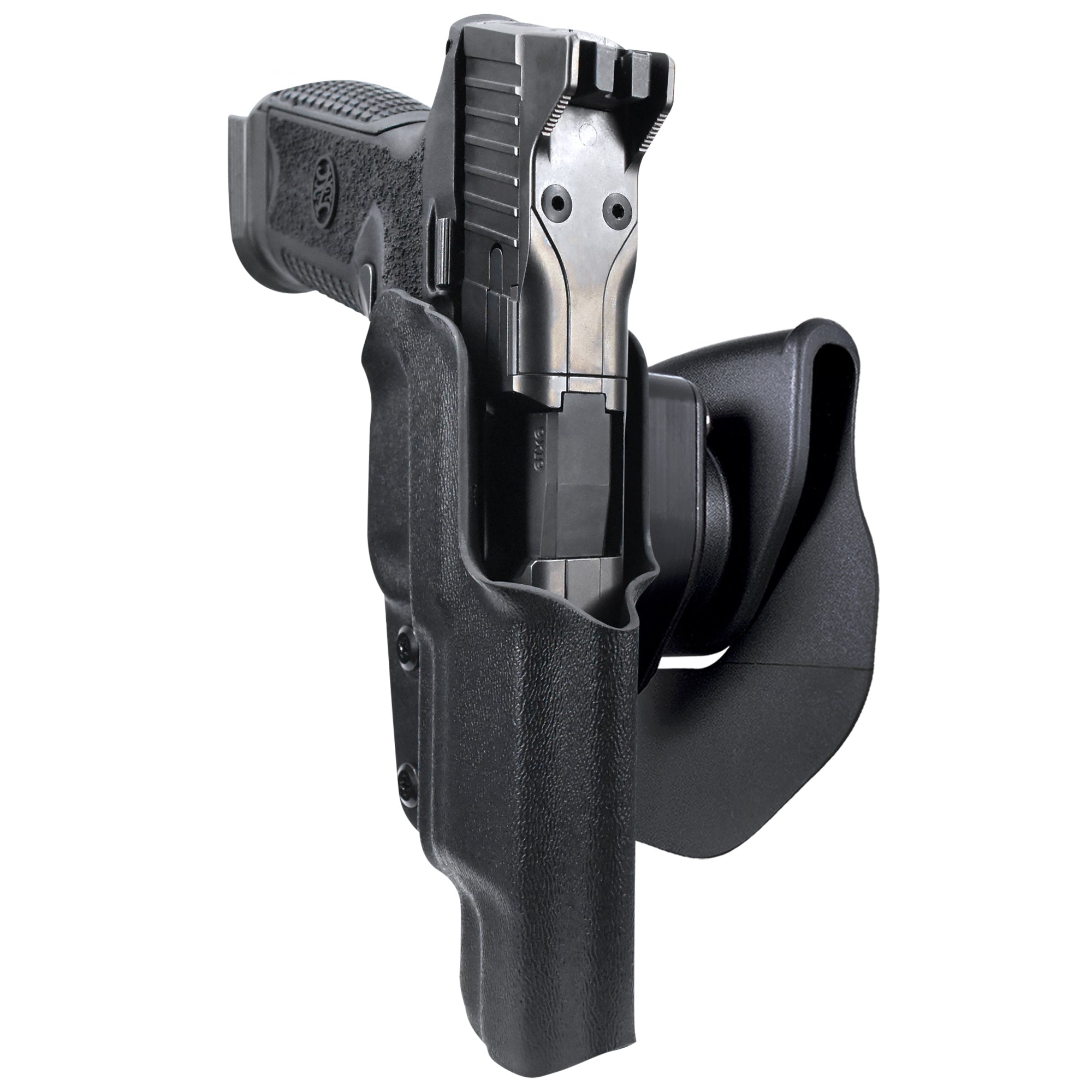 FN 509 LS Edge OWB Quick Release Paddle Holster in Black