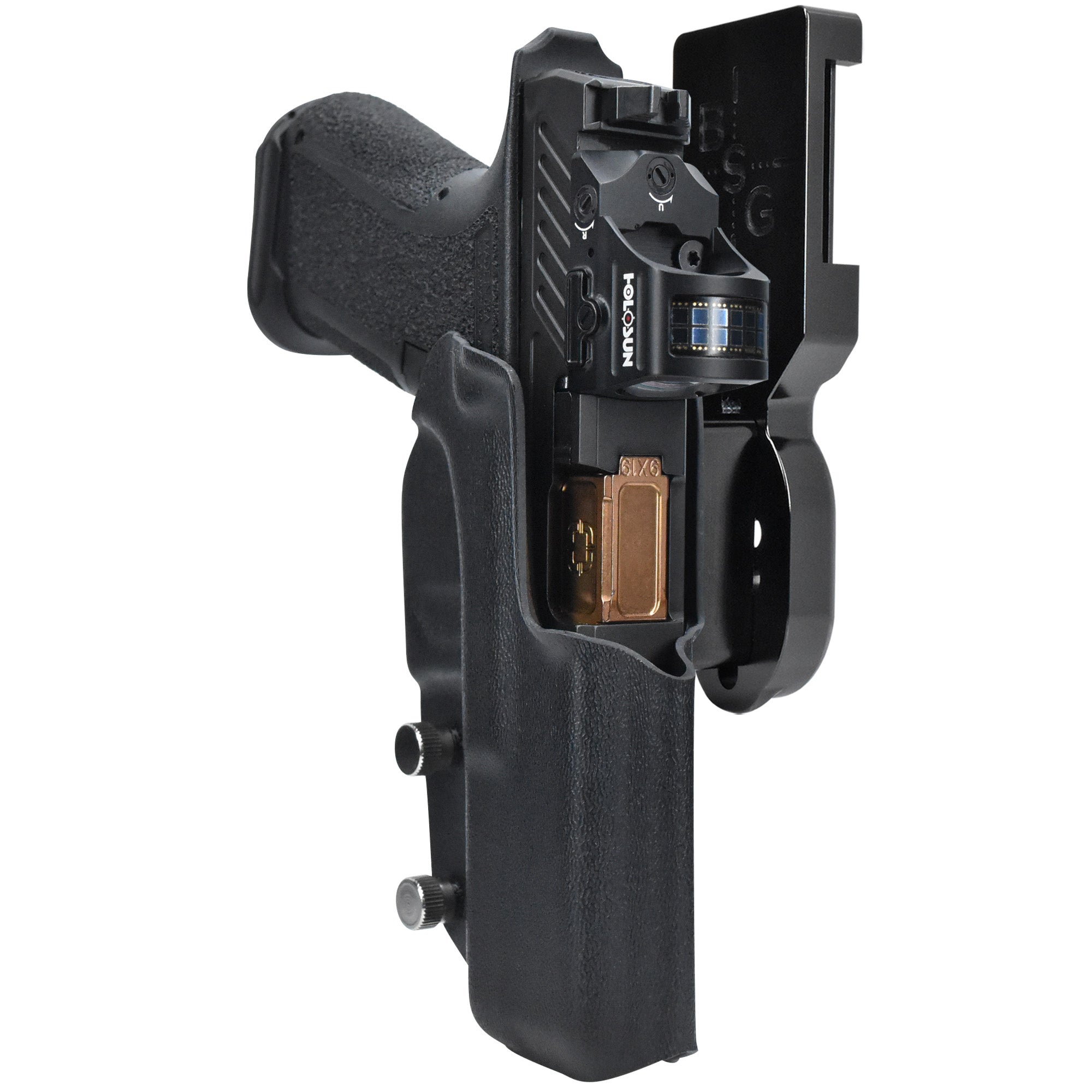 Shadow Systems MR920L Pro Heavy Duty Competition Holster in Black / Black