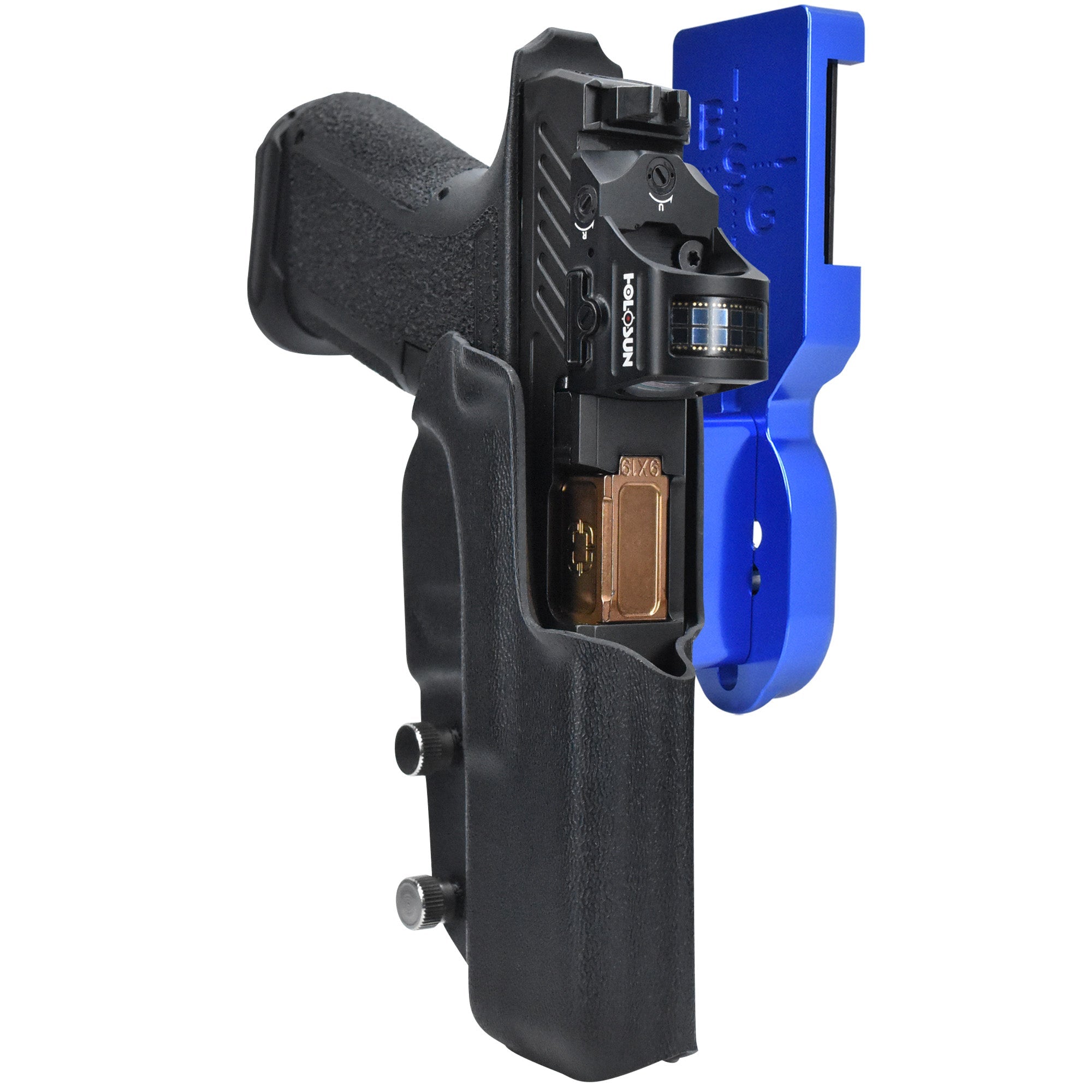 Shadow Systems MR920L Pro Heavy Duty Competition Holster in Blue / Black