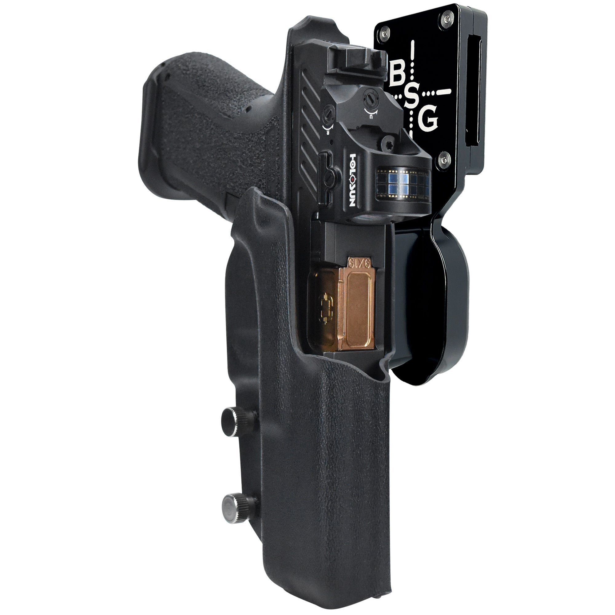 Shadow Systems MR920L Pro Heavy Duty Competition Holster in Black / Black