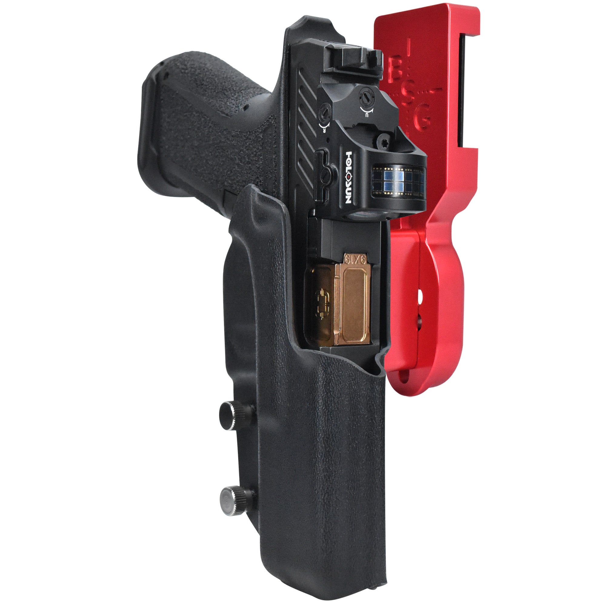 Shadow Systems MR920L Pro Heavy Duty Competition Holster in Red / Black