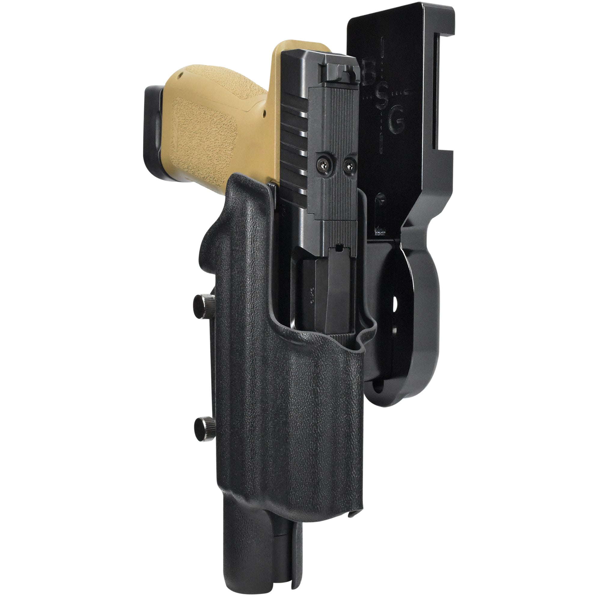 Rost Martin RM1C w/ SureFire X300U-A Pro Heavy Duty Competition Holster in Black / Black