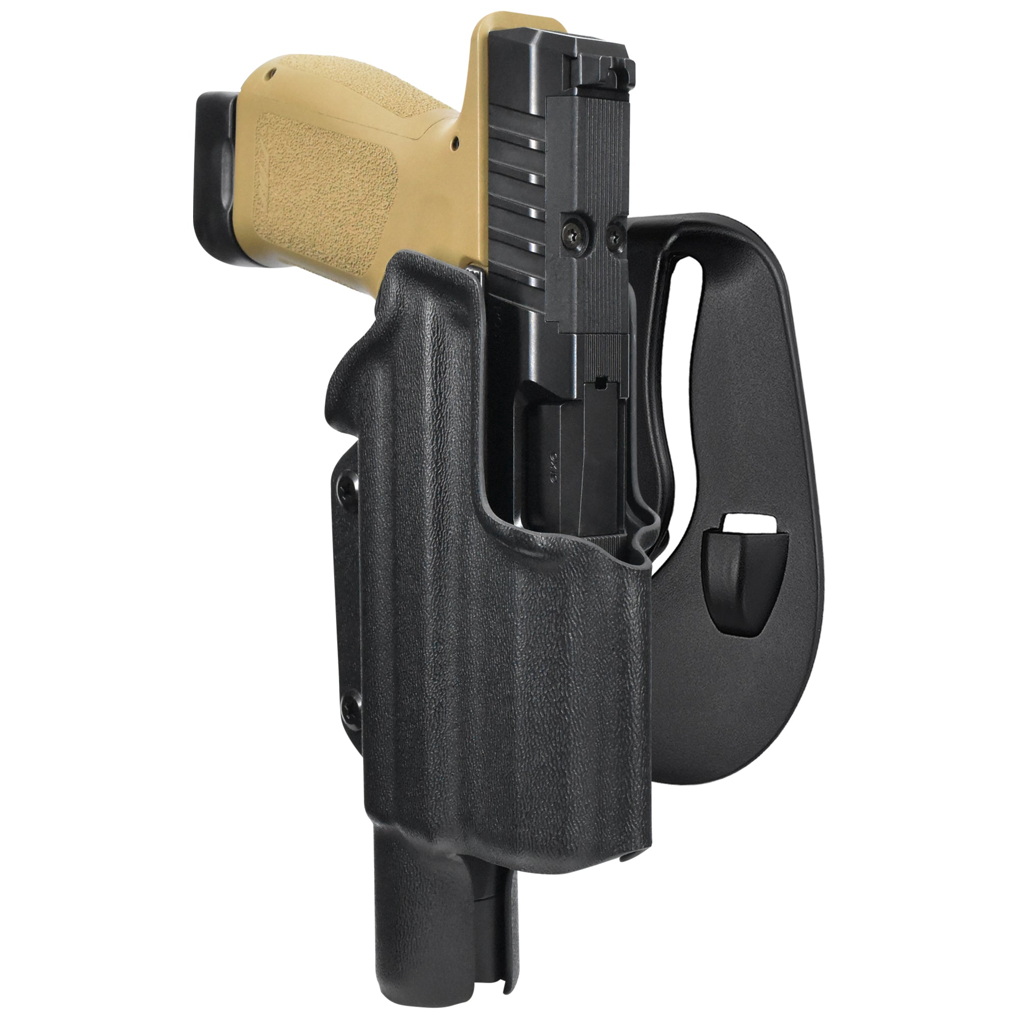 Rost Martin RM1C w/ SureFire X300U-A OWB Paddle Holster in Black