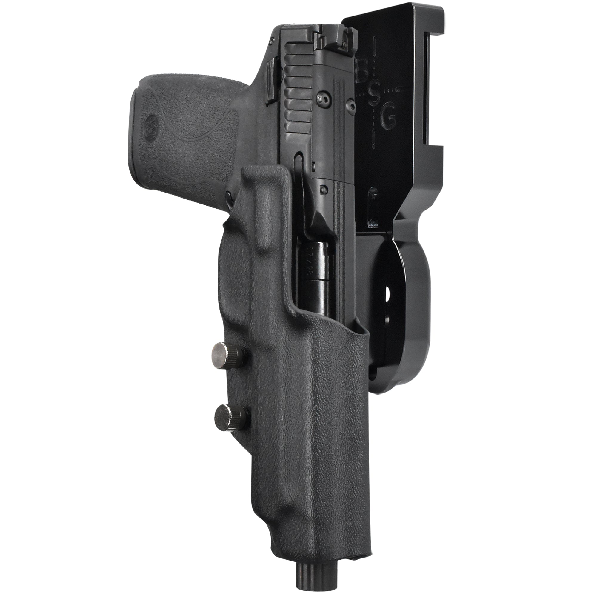 Smith and Wesson M&P 5.7 Pro Heavy Duty Competition Holster in Black / Black