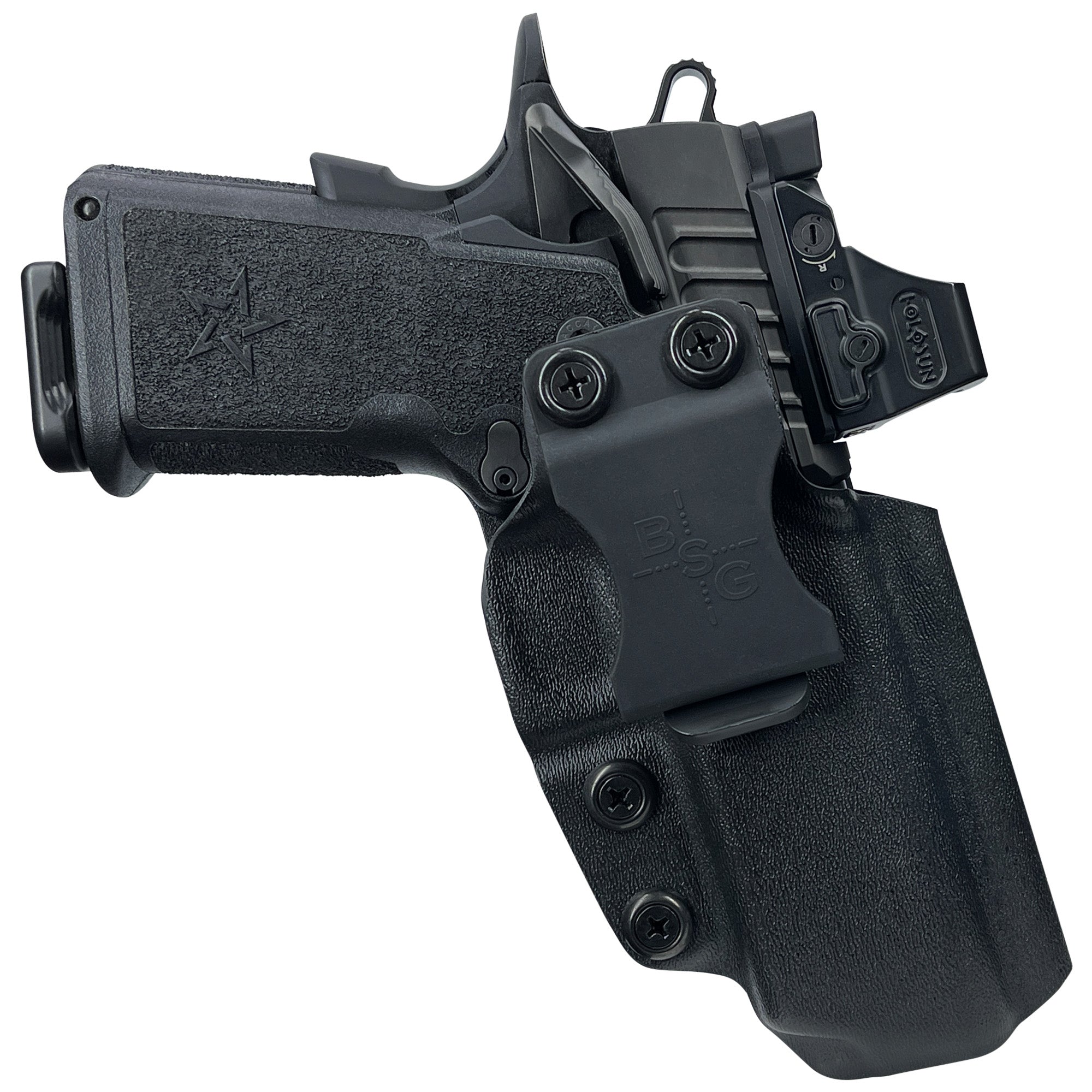 Staccato C Inside the Waistband Holster in Black - Front