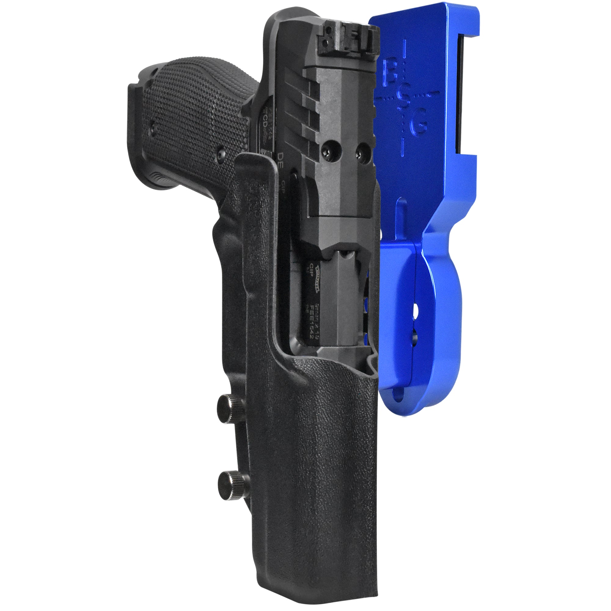 Pro Heavy Duty Competition Holster Blue / Black