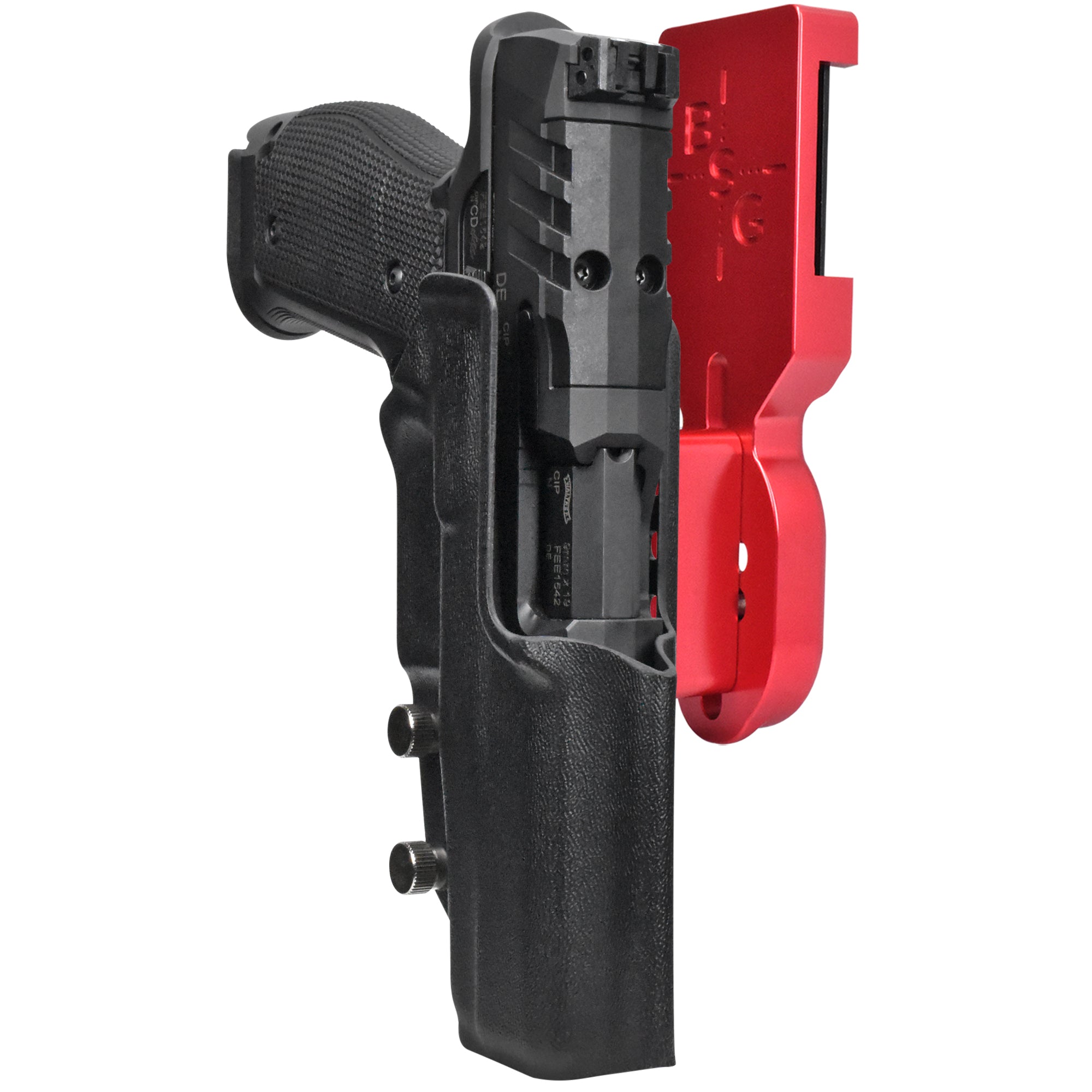 Pro Heavy Duty Competition Holster Red / Black