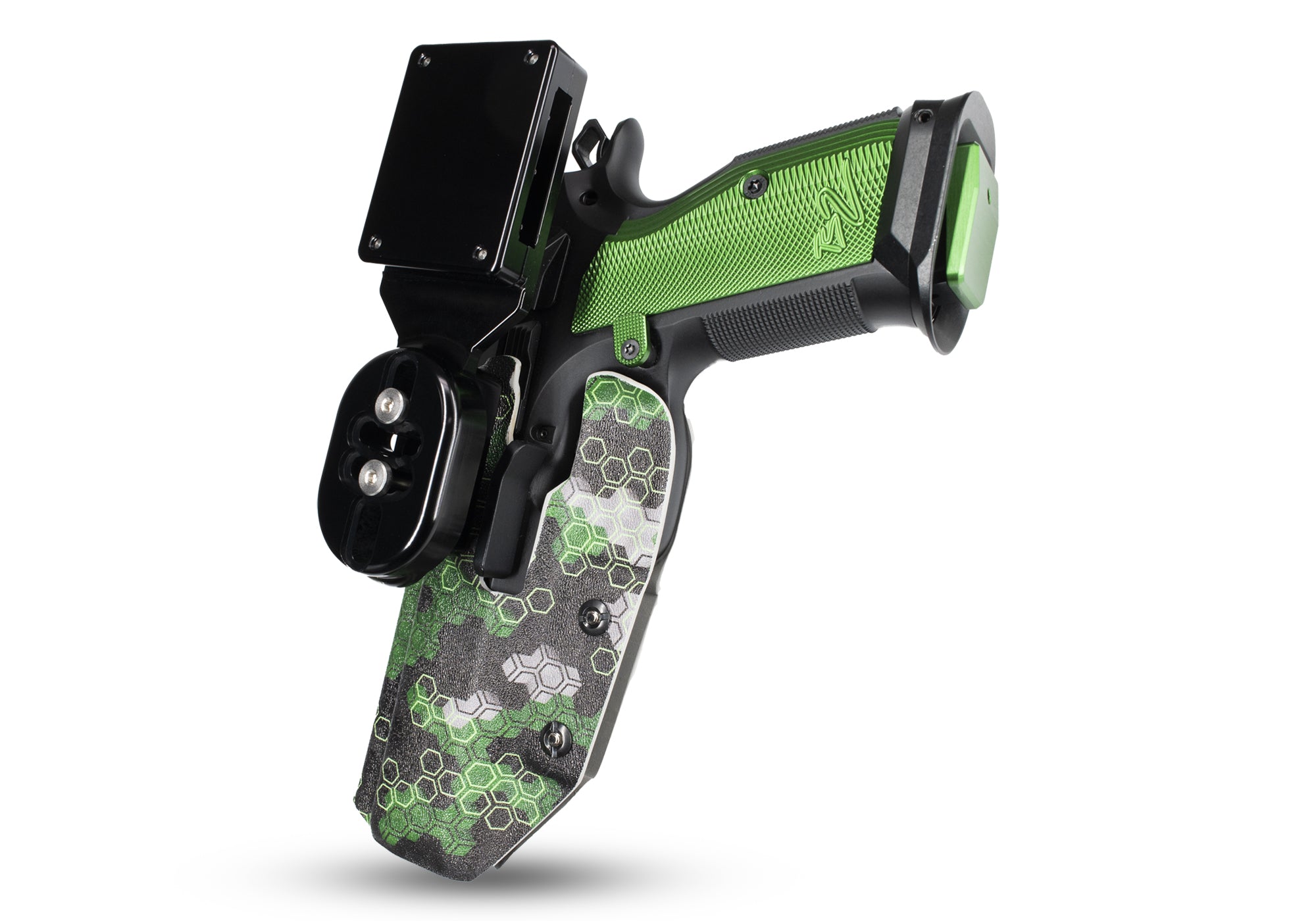 KYDEX Holster for GLOCK 17 Replicas - Foliage Green - shop Gunfire