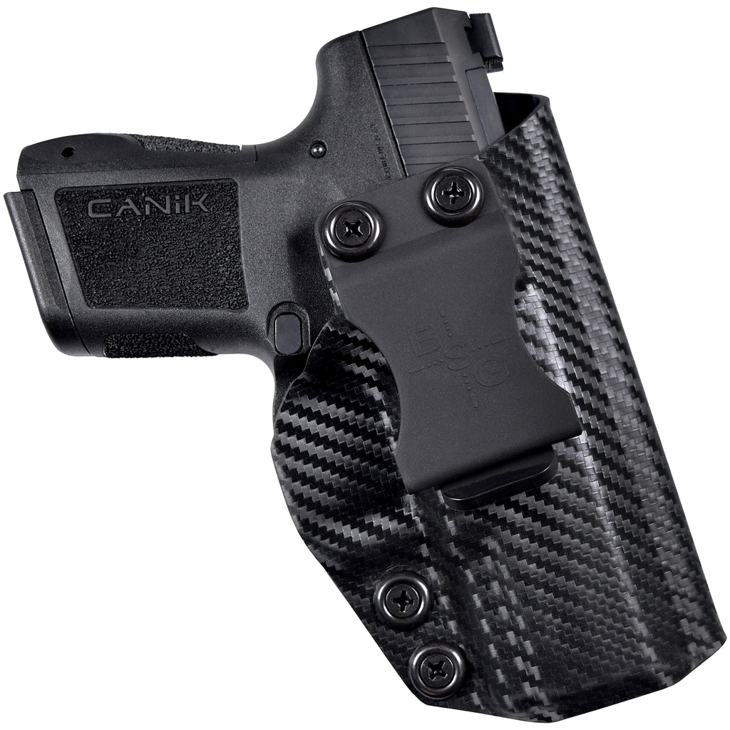 Canik METE MC9 IWB Full Profile Holster by Black Scorpion Gear – Black ...