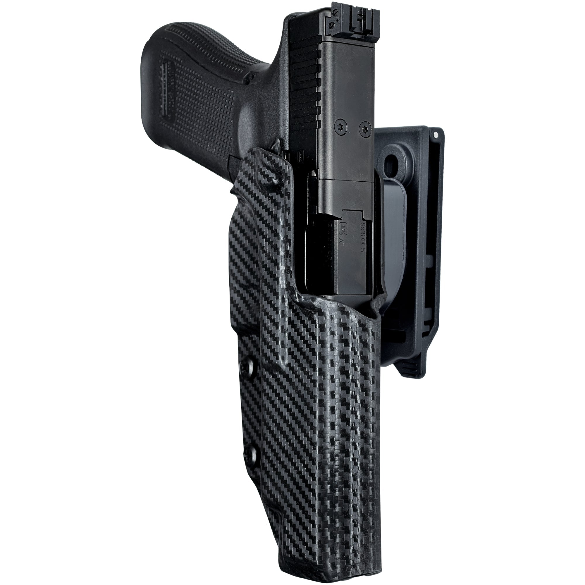 OWB Quick Release IDPA Holster in Carbon Fiber