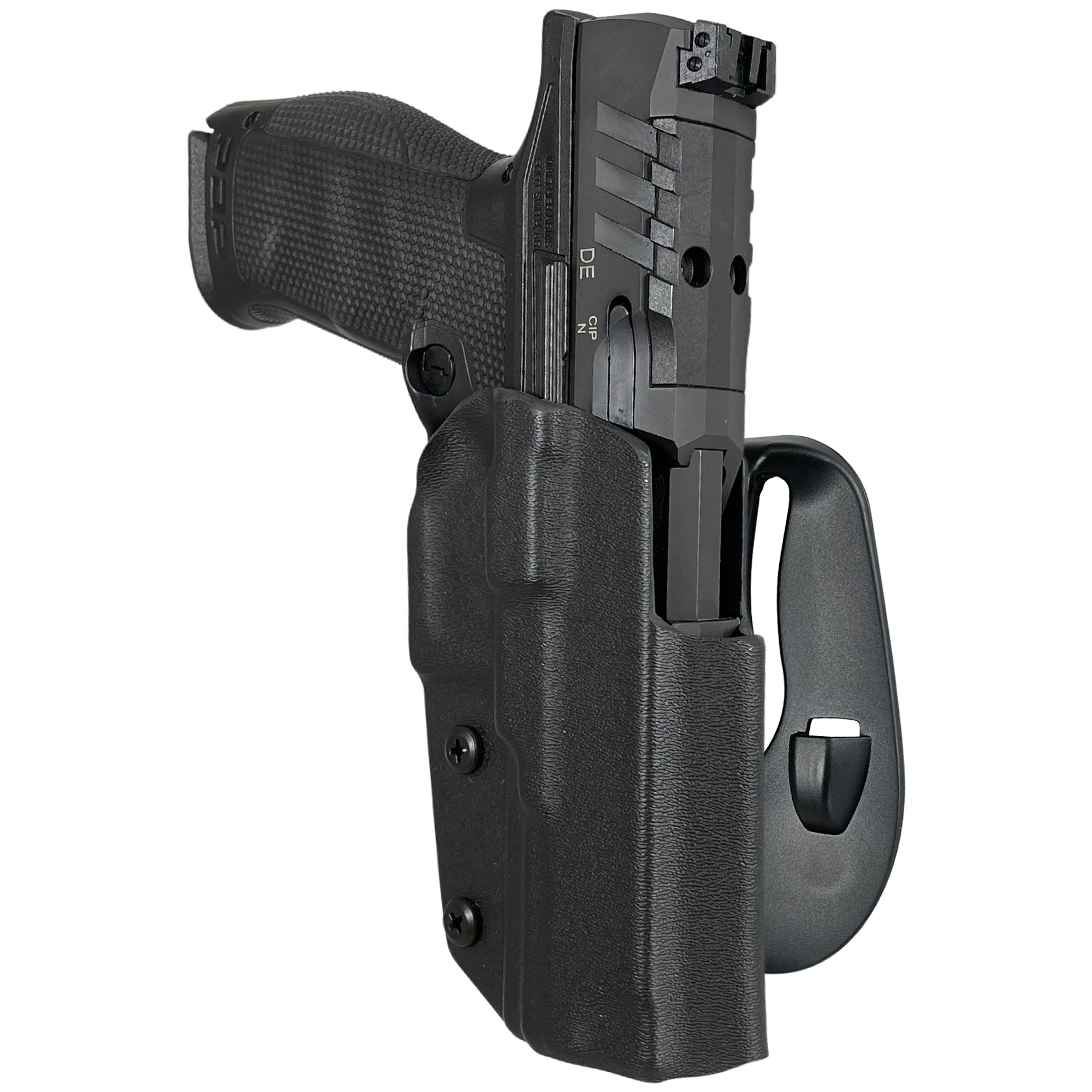 Walther PDP 4'' OWB Paddle Holster in Black