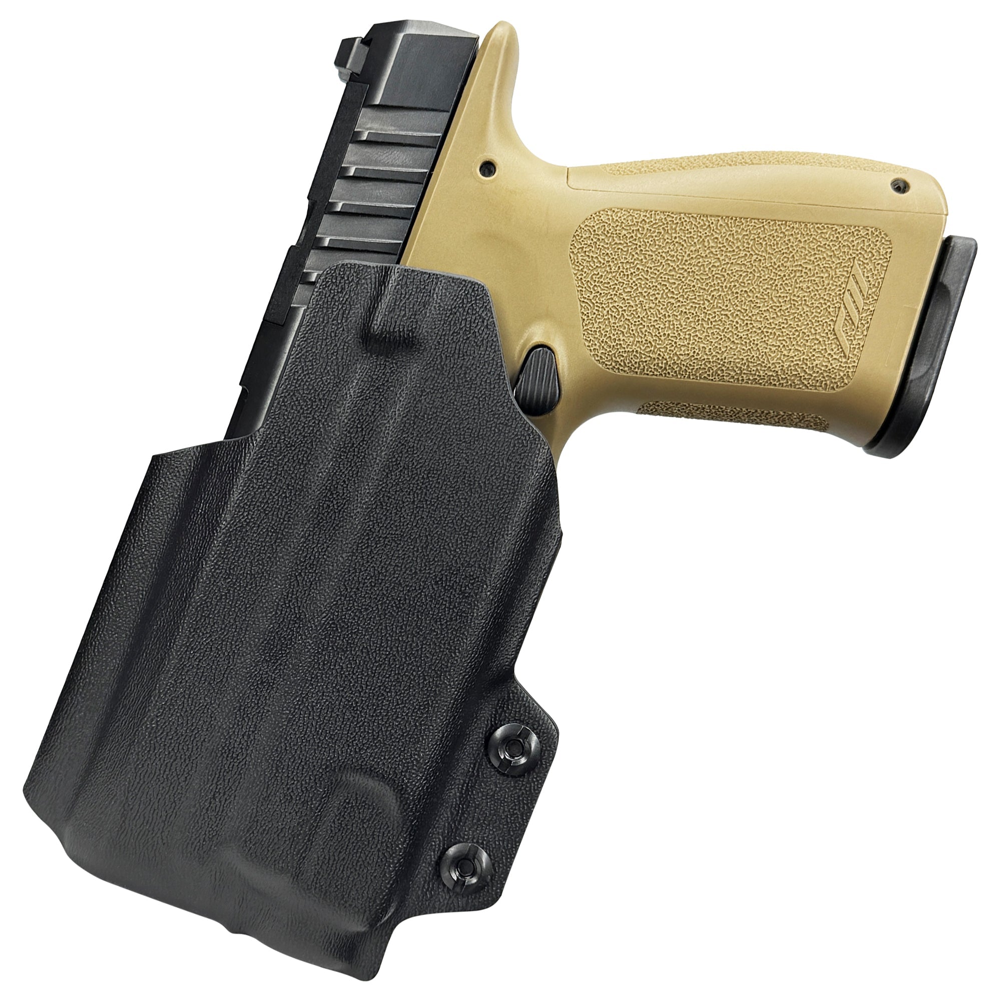 Rost Martin RM1C TLR7X Holster IWB Belt Wing Tuckable in Black - Back