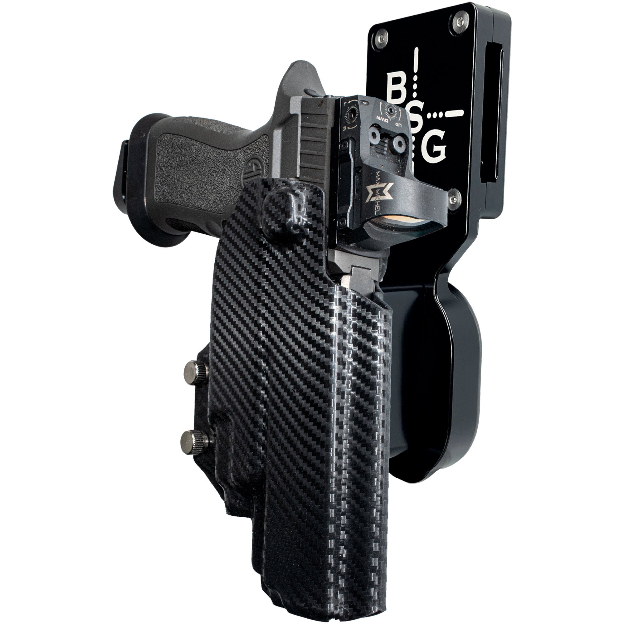 Sig Sauer P320 Full Size w/ Streamlight TLR-7A, TLR-8AG Pro Heavy Duty Competition Holster