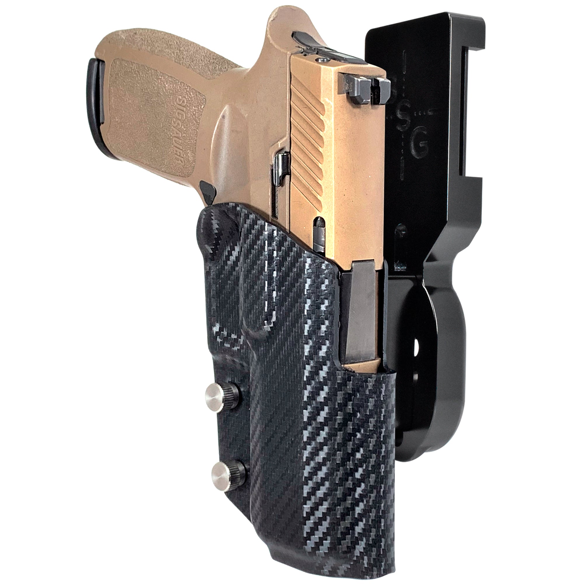 Sig Sauer P320 Compact Pro Heavy Duty Competition Holster - Right-Hand Draw  / Black