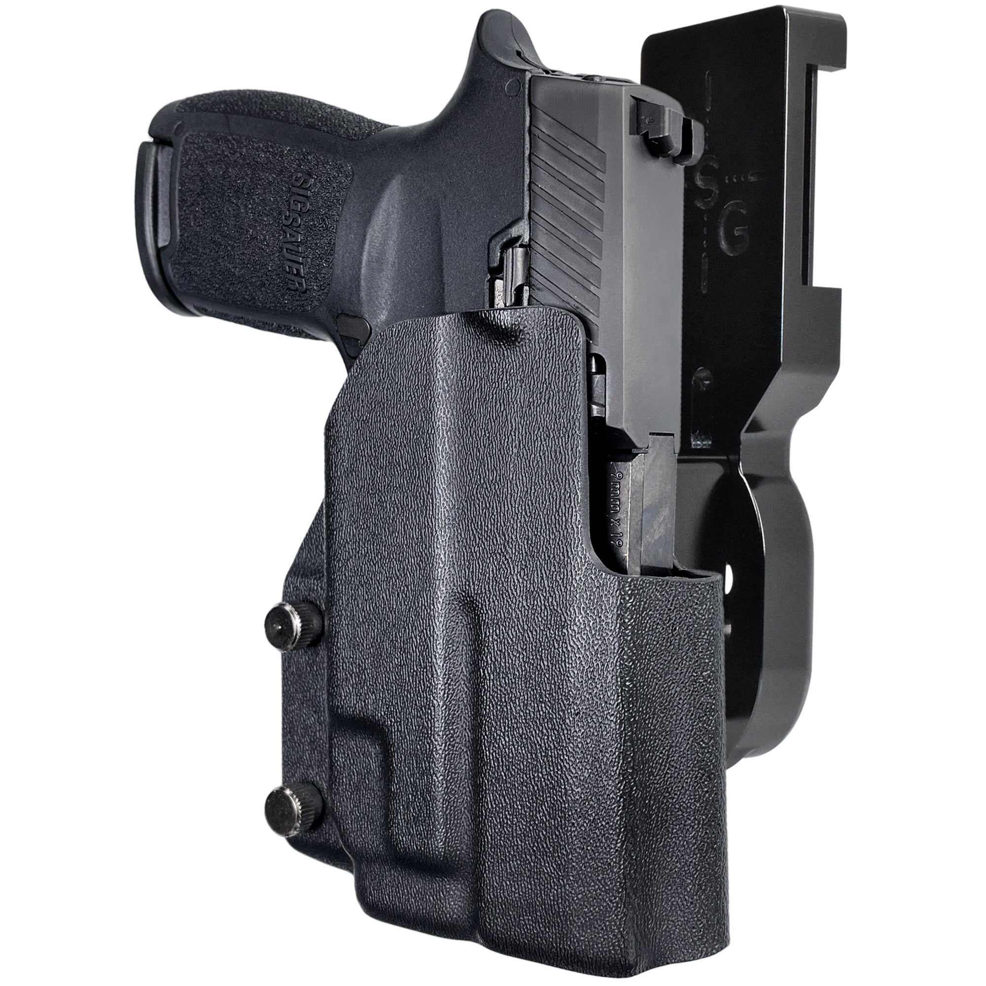 Sig P320C w/ TLR7A Pro Heavy Duty Competition Holster in Black / Black