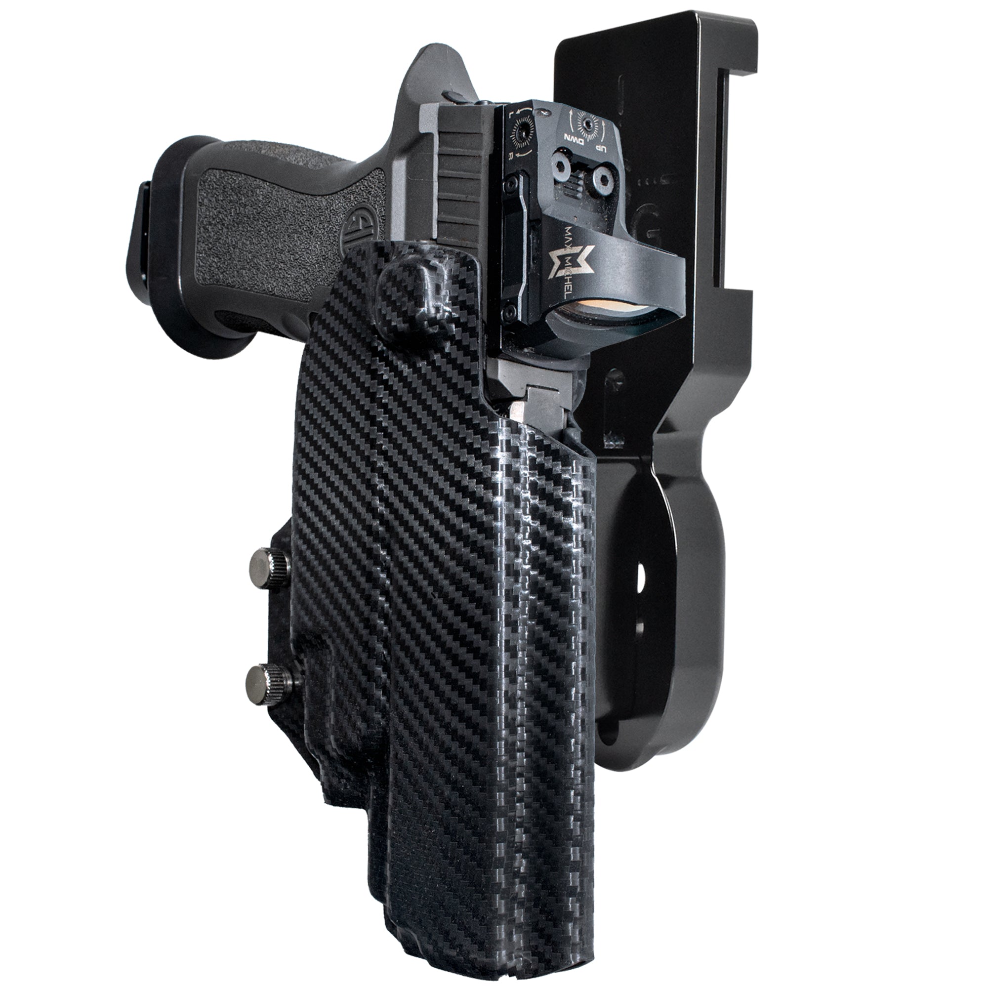 Sig Sauer P320 Full Size w/ Streamlight TLR-7A, TLR-8AG Pro Heavy Duty Competition Holster