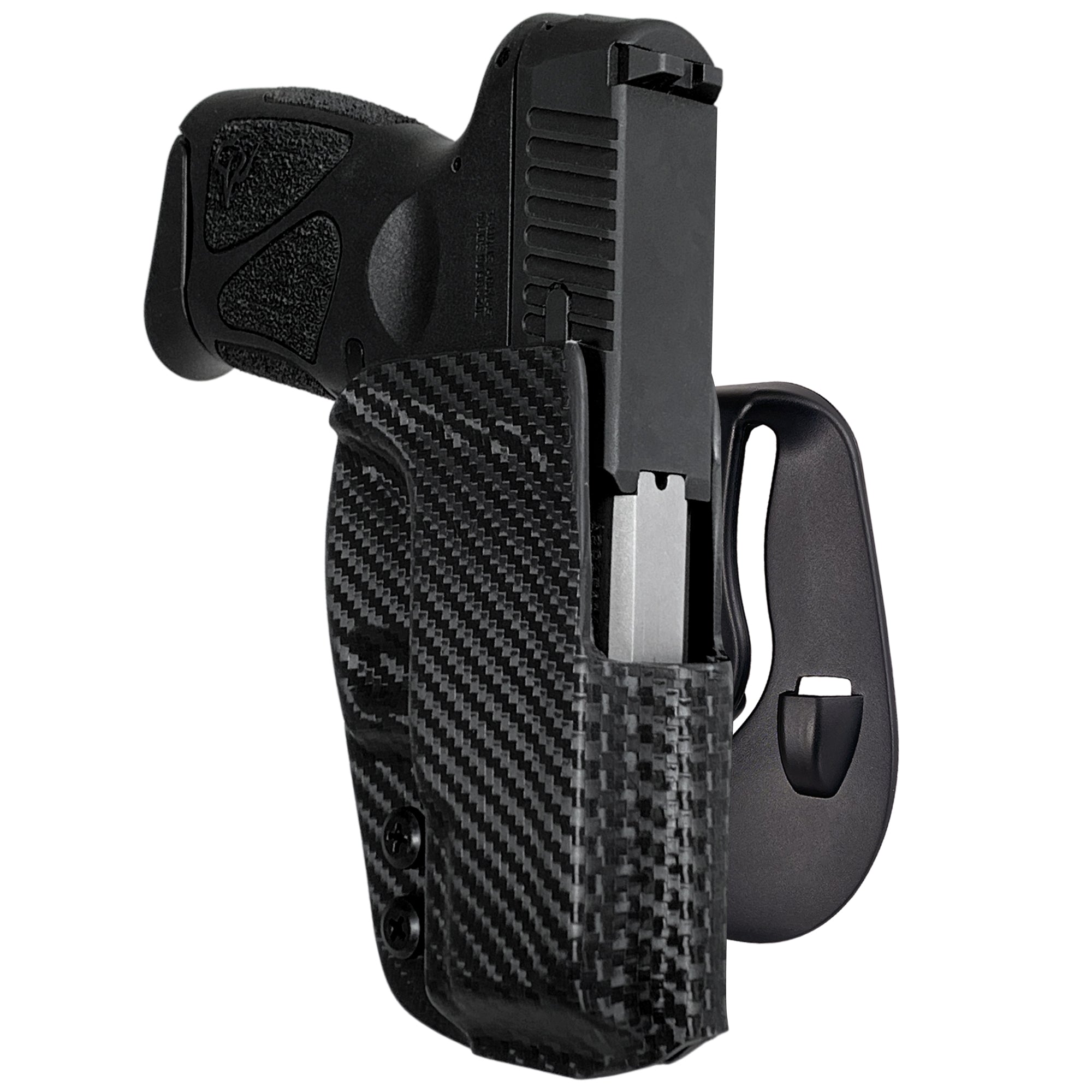 Taurus G3c OWB Paddle Holster in Carbon Fiber