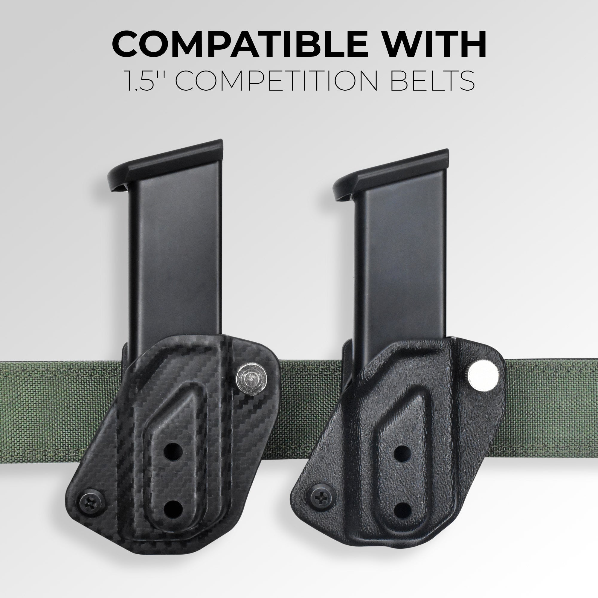 Competition belt holster and mag pouches best sale