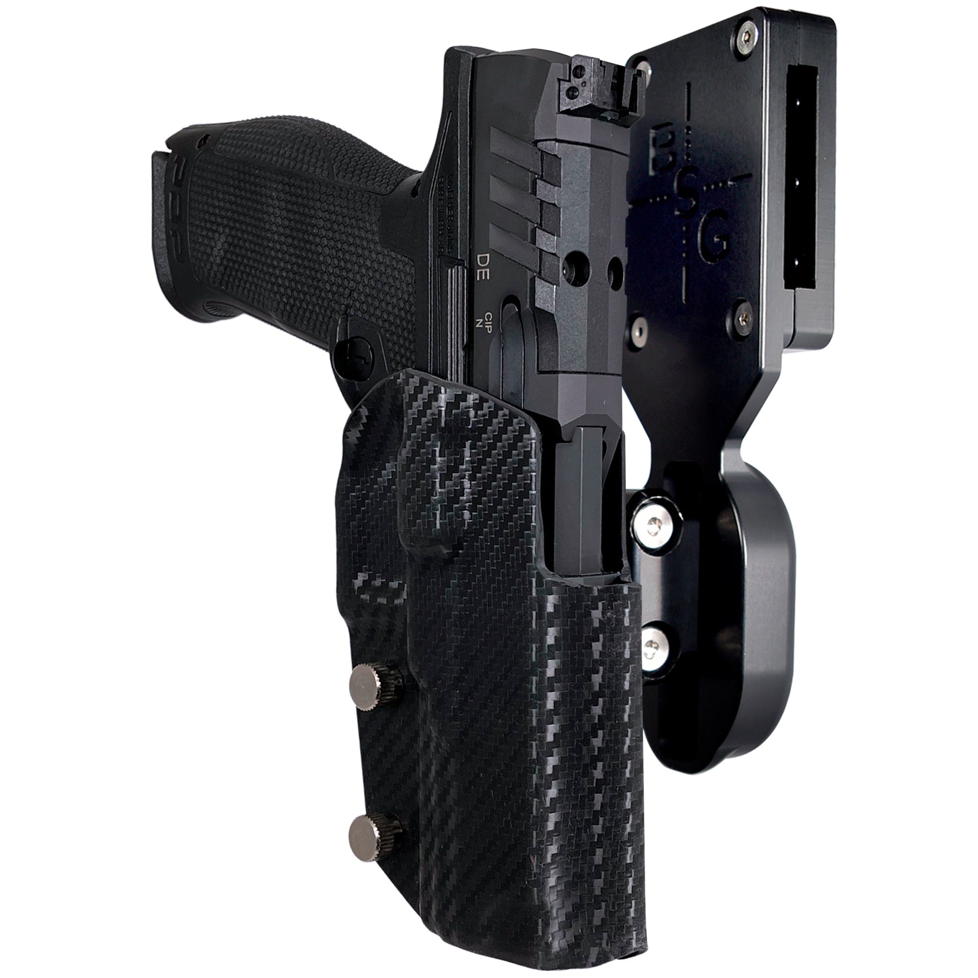 Walther PDP 4'' Pro Ball Joint Competition Holster in Carbon Fiber