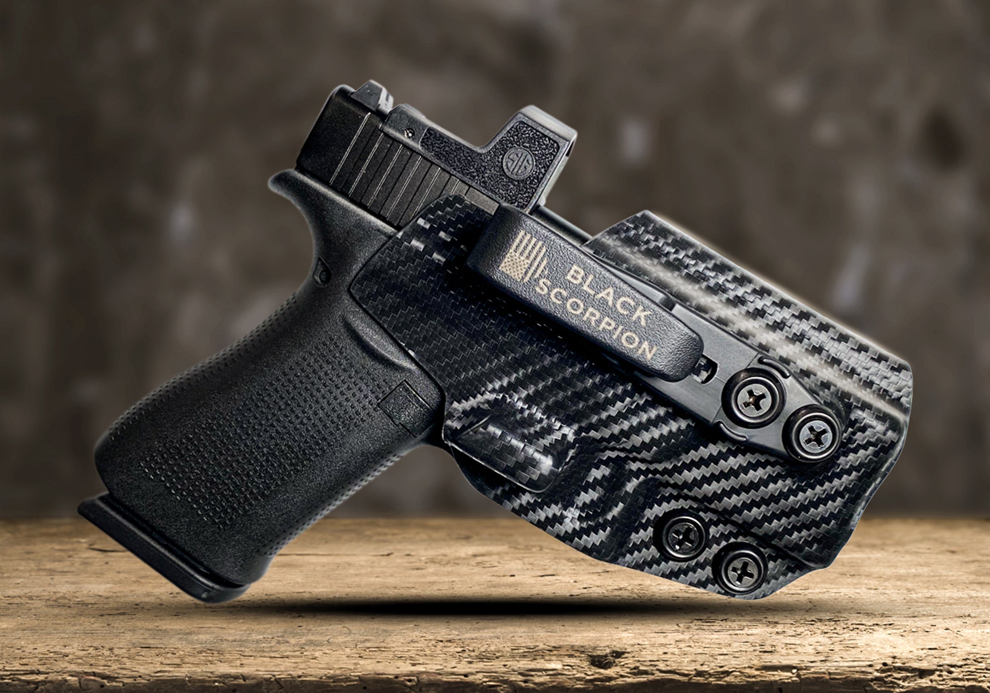 SA XD-M Elite 3.8'' w/ Streamlight TLR IWB Belt Wing Tuckable Holster