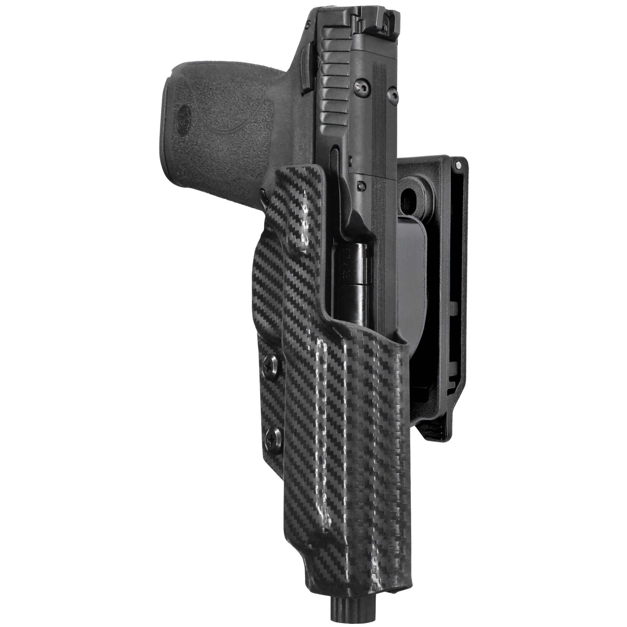 Smith and Wesson M&P 5.7 Quick Release IDPA Holster in Carbon Fiber